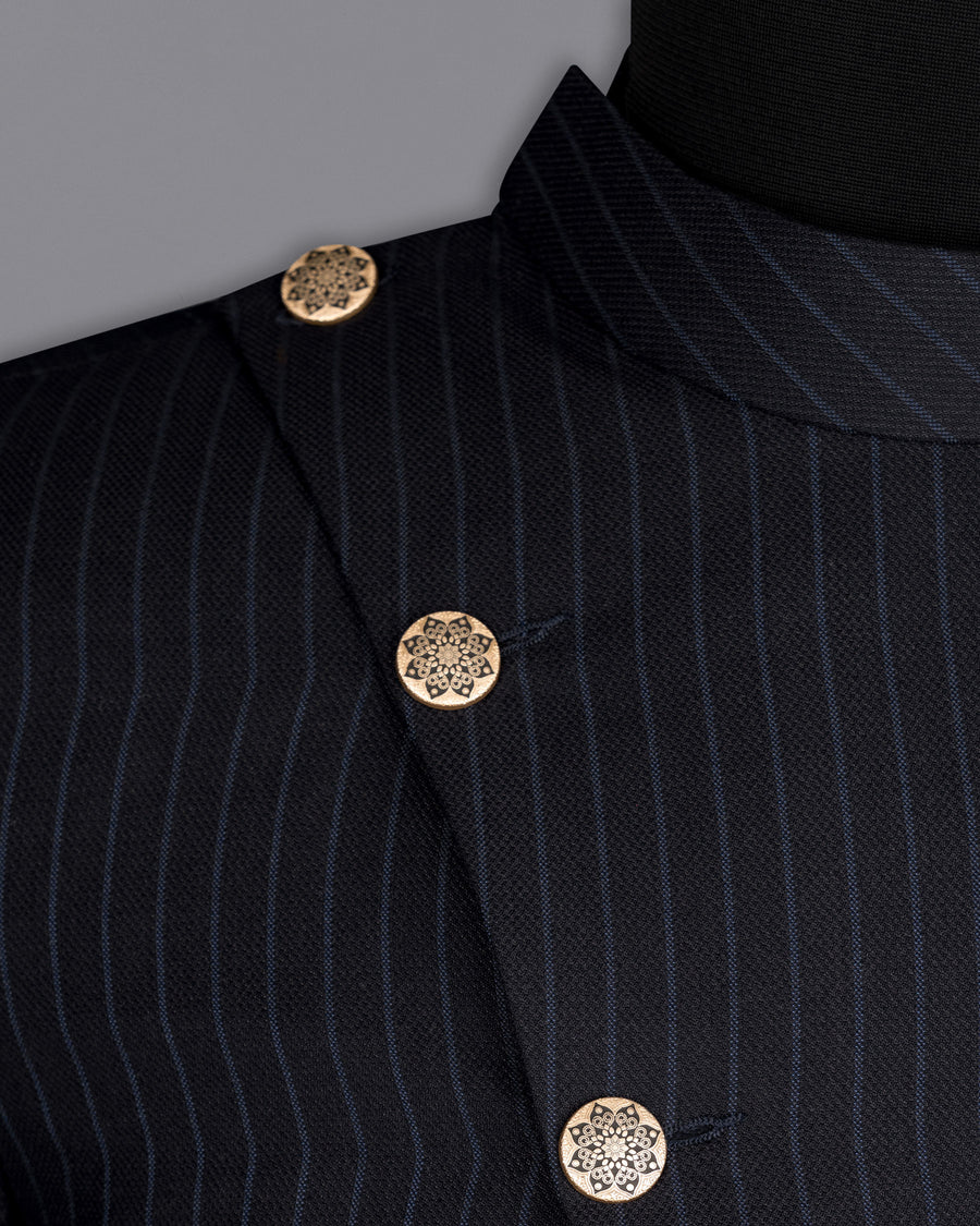 cross button suit