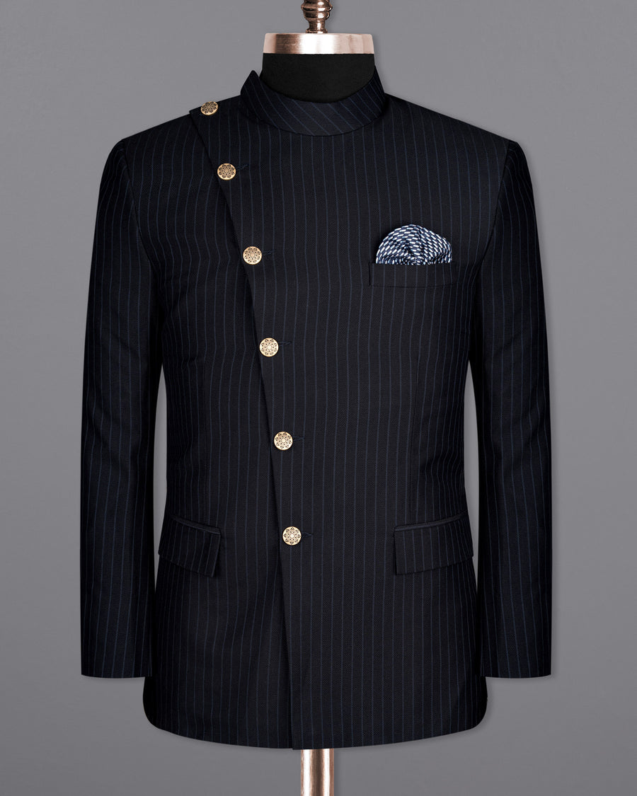 cross button suit