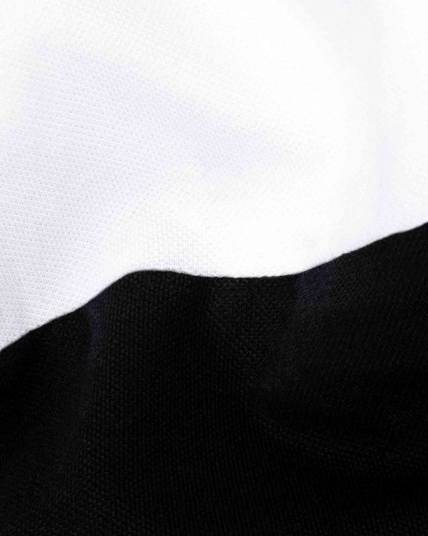 Jade Black and Bright White Super Soft Pique Polo T Shirt TS545-S ...
