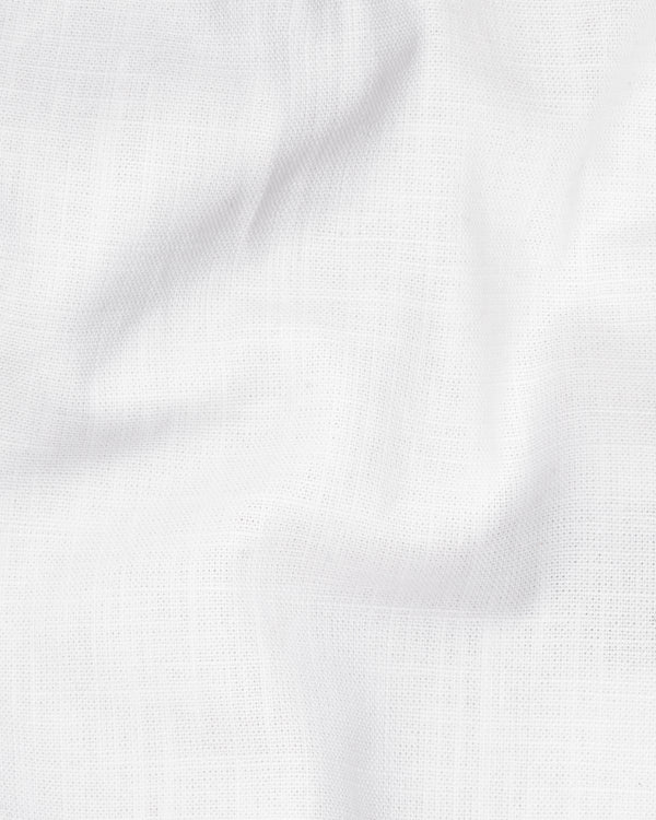 Bright White Luxurious Linen Designer Waistcoat V2544-36, V2544-38, V2544-40, V2544-42, V2544-44, V2544-46, V2544-48, V2544-50, V2544-54, V2544-54, V2544-56, V2544-58, V2544-60