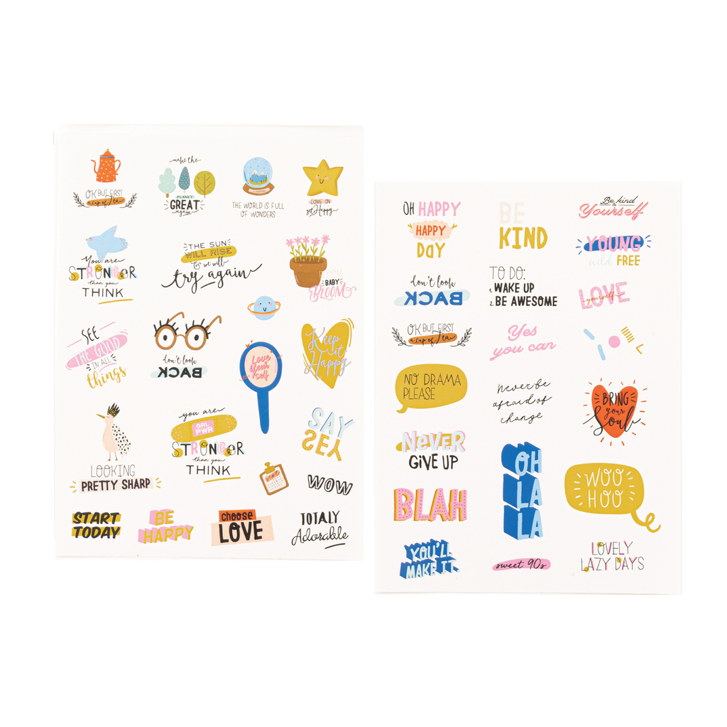 Classic Planner Stickers