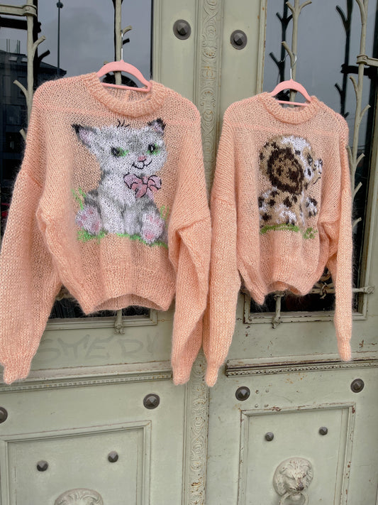 Cat Person Mohair Knit – DreamersRebels