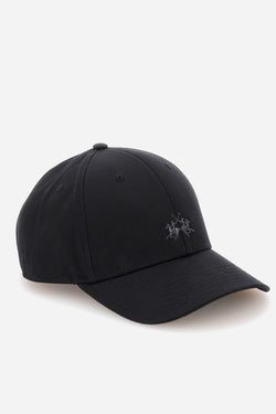 Kupi 09999-black La Martina Baseball Hat Cotton Twill /Kapa VUH001TW451