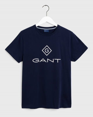 Kupi 433-evening-plava GANT Logo T-Shirt/Majica 2023000
