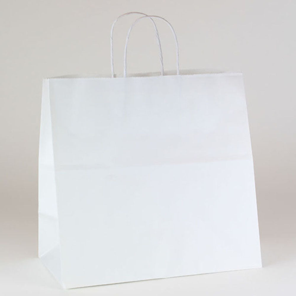 12 x 9 x 15.75 Wholesale Paper Bags - White Kraft (200) – Innisbrook