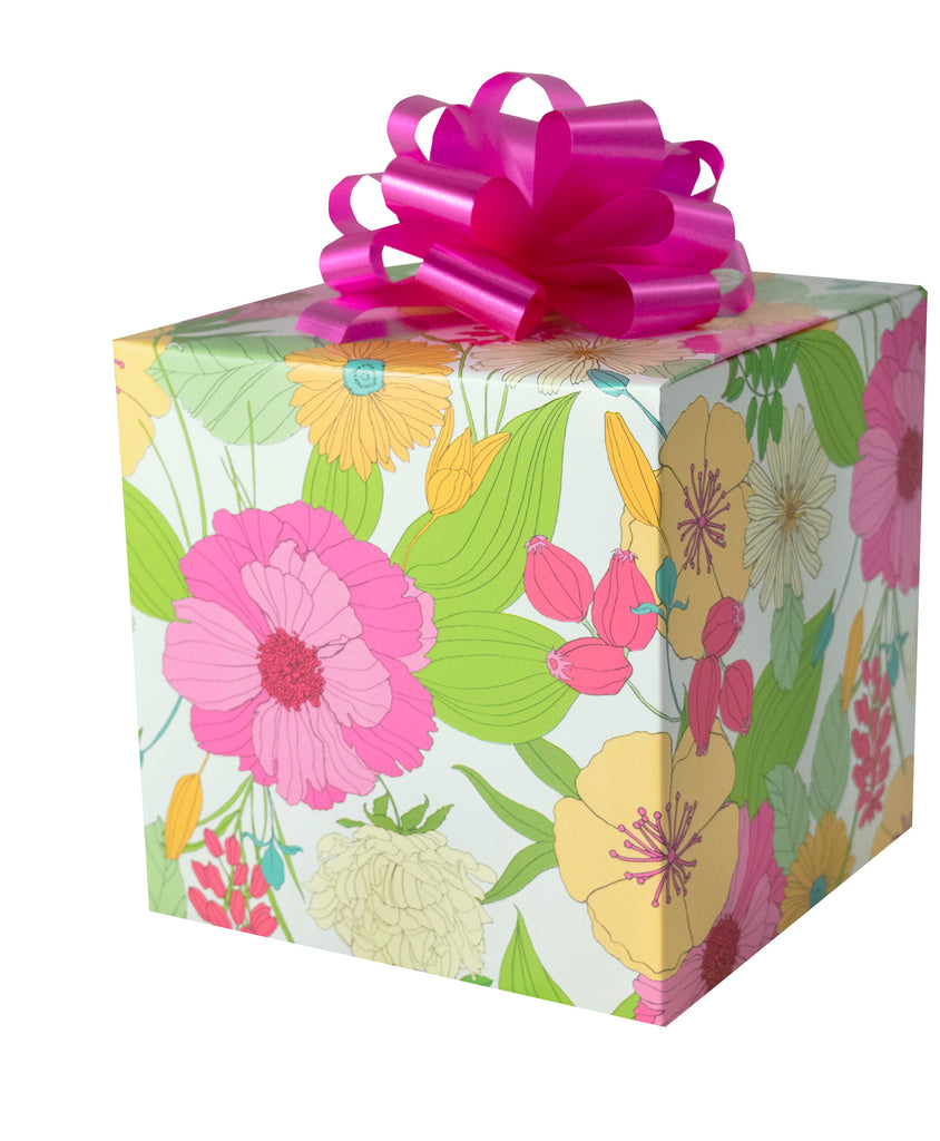 gift wrapping flowers