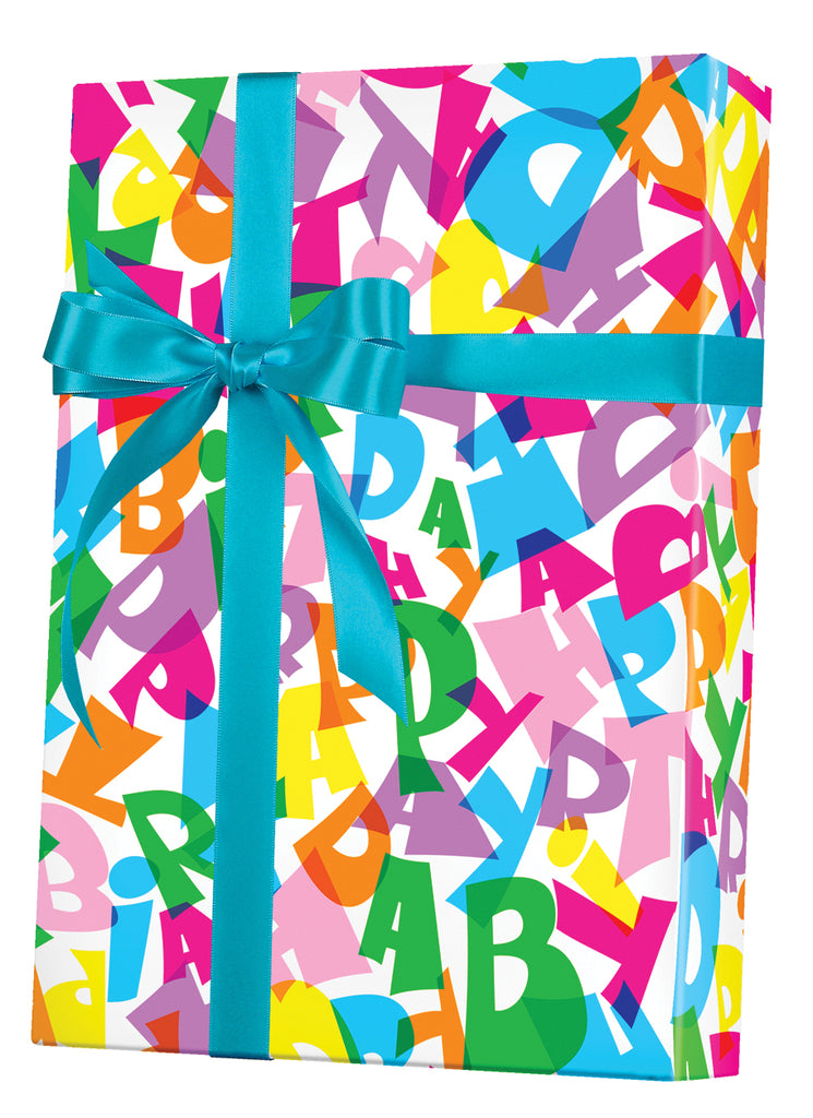 Wholesale Happy Birthday Type Gift Wrap