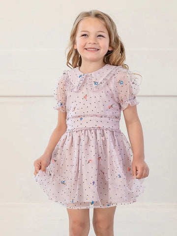 Blissful Belle Sparkly Organza Dress