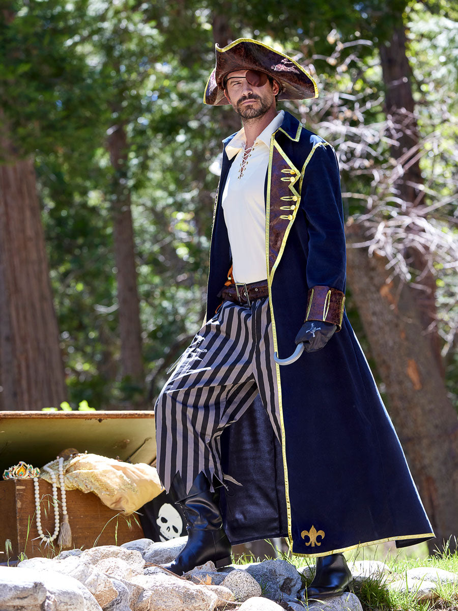 Pirate Captain Costume For Men Chasing Fireflies 0427