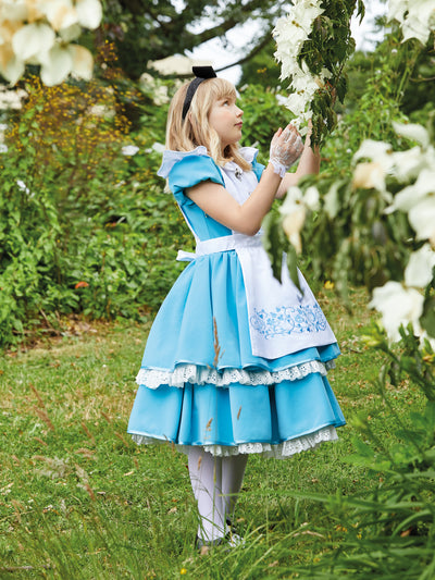 Alice in Wonderland Premium Costume for Girls - Chasing Fireflies