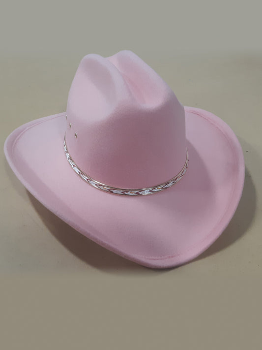 Blue Cowboy Hat with Sequin Patches for Girls – Chasing Fireflies