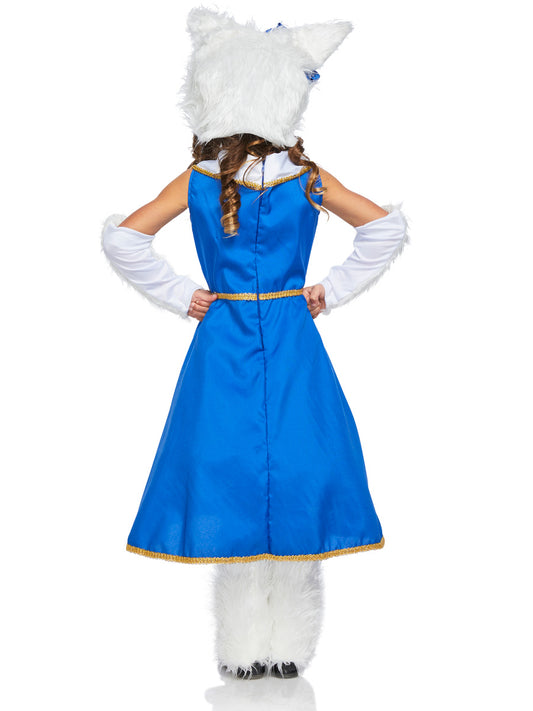 Pancake Diner Waitress Costume for Girls