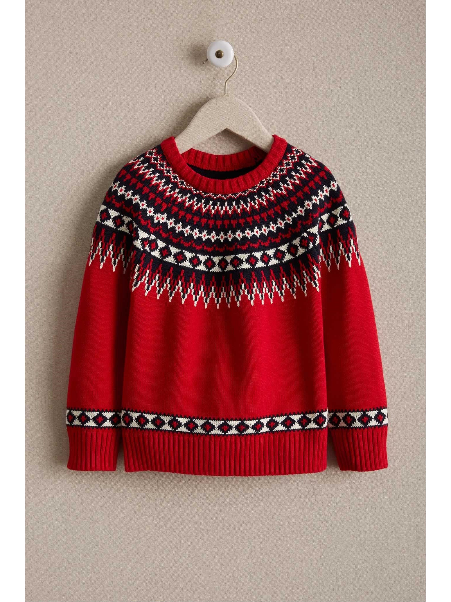 Boys Fair Isle Sweater - Chasing Fireflies