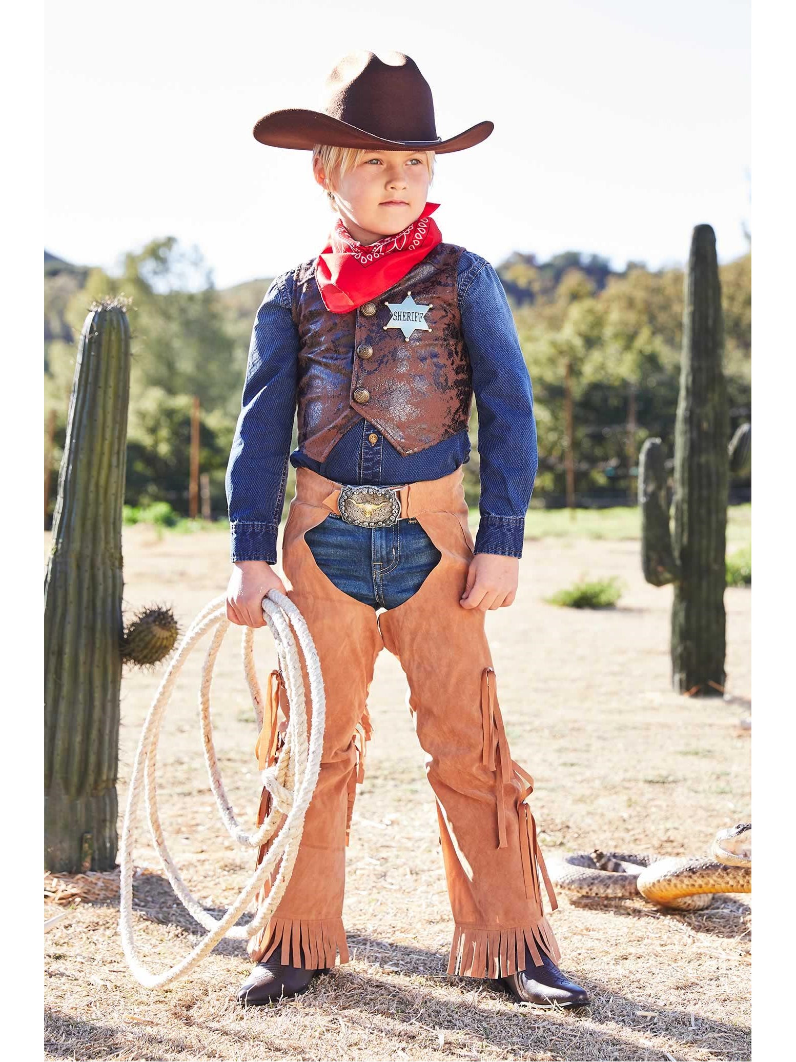 Cowboy Costume for Kids - Chasing Fireflies
