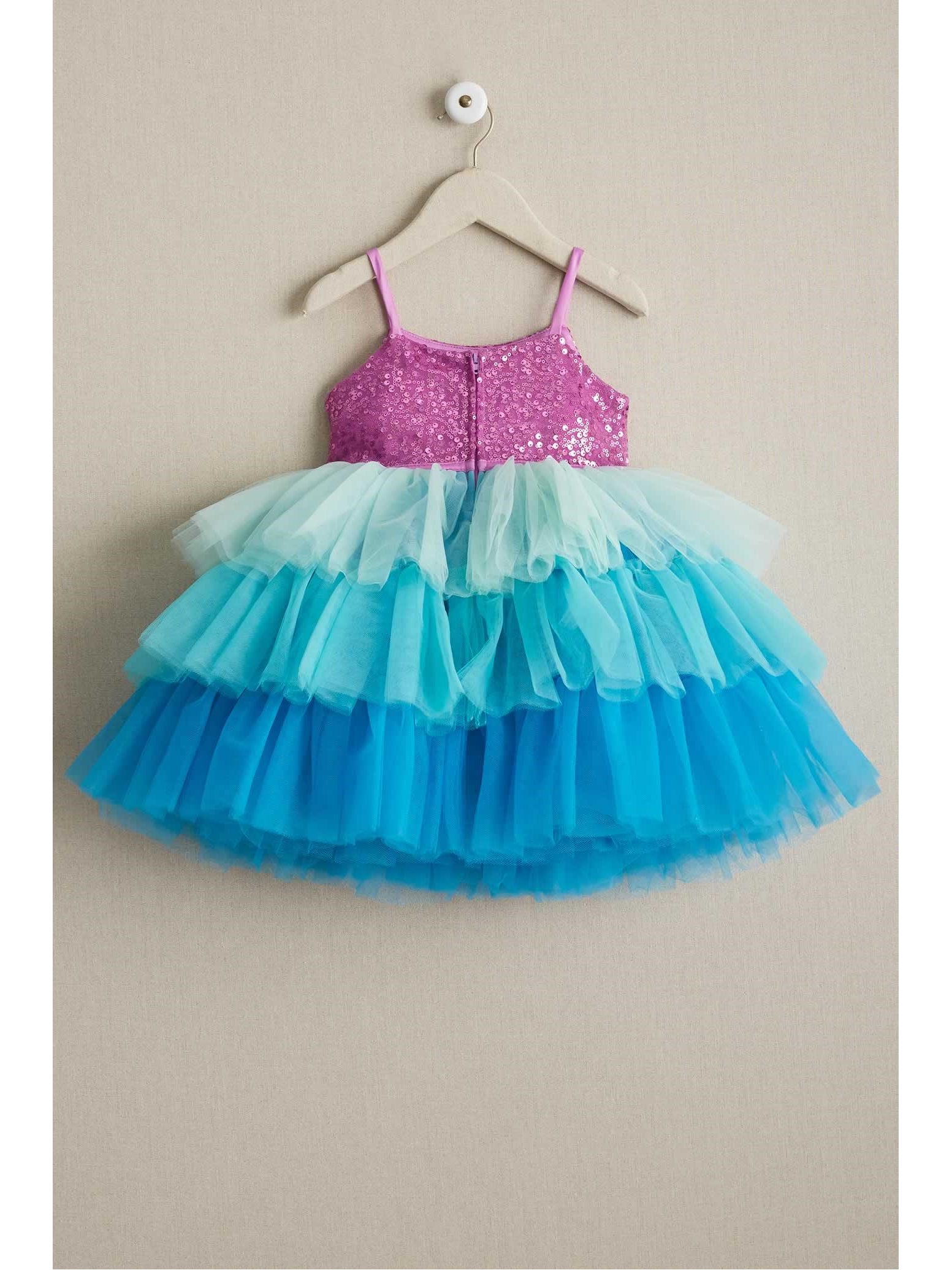 Disney Collection by Tutu Couture Ariel Sequin Tutu Dress - Chasing ...