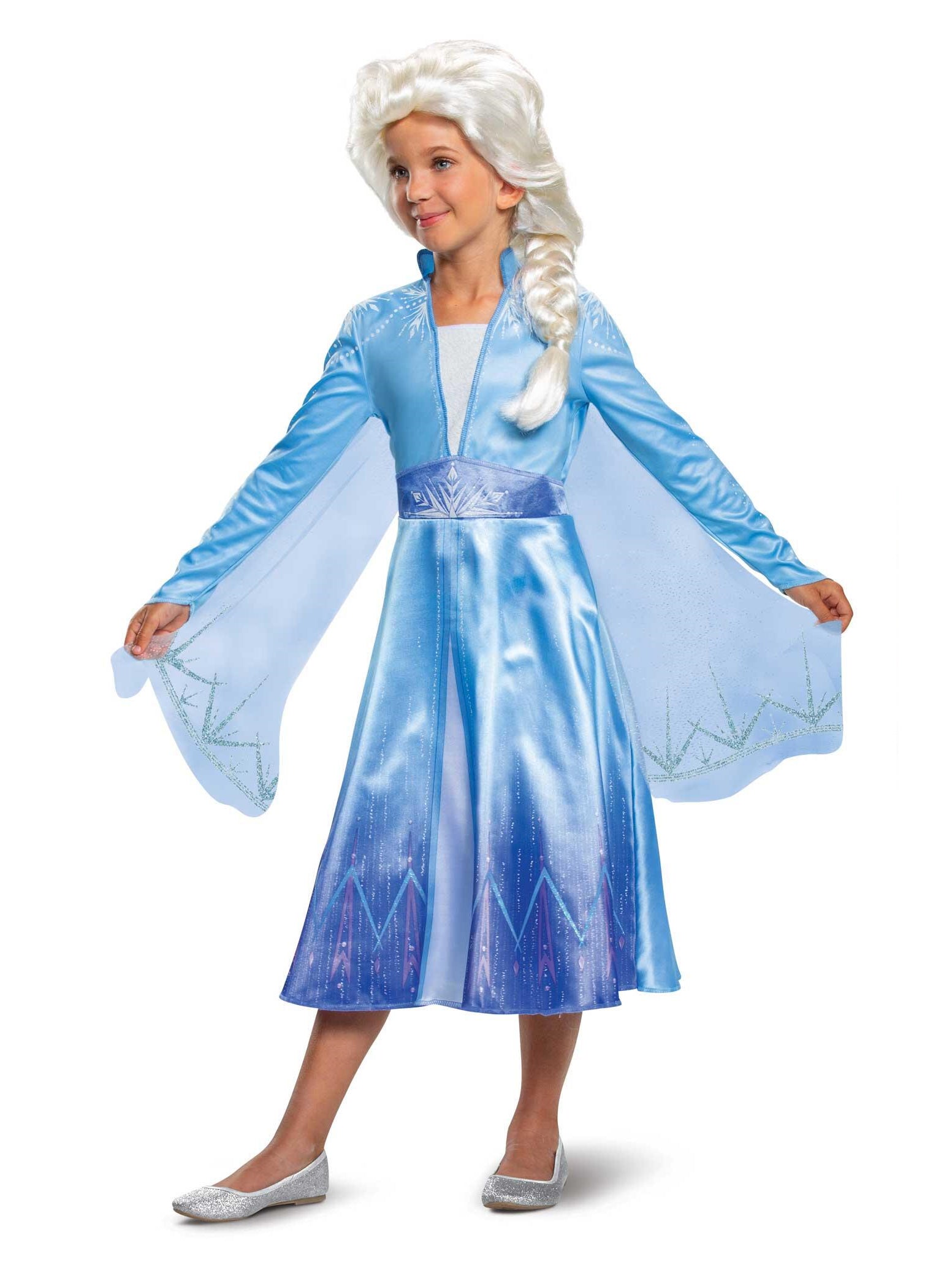 Disney Frozen 2 Elsa Wig for Girls - Chasing Fireflies