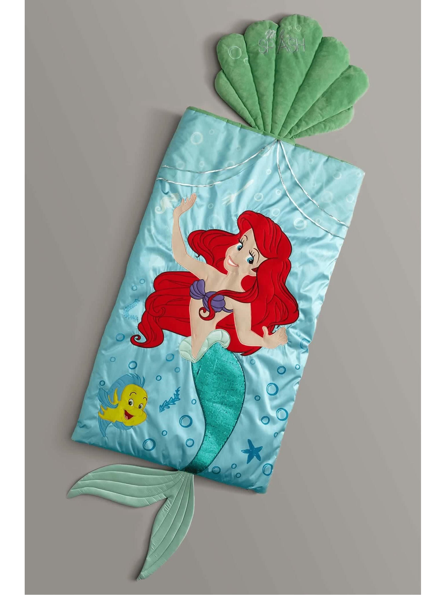 Disney Princess Ariel Sleeping Bag Set Chasing Fireflies