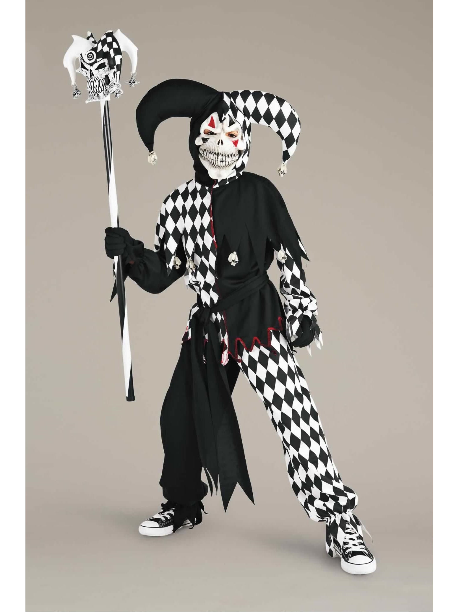 Evil Jester Costume for Boys - Chasing Fireflies