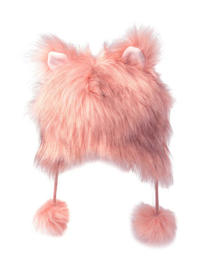 girls fur hat