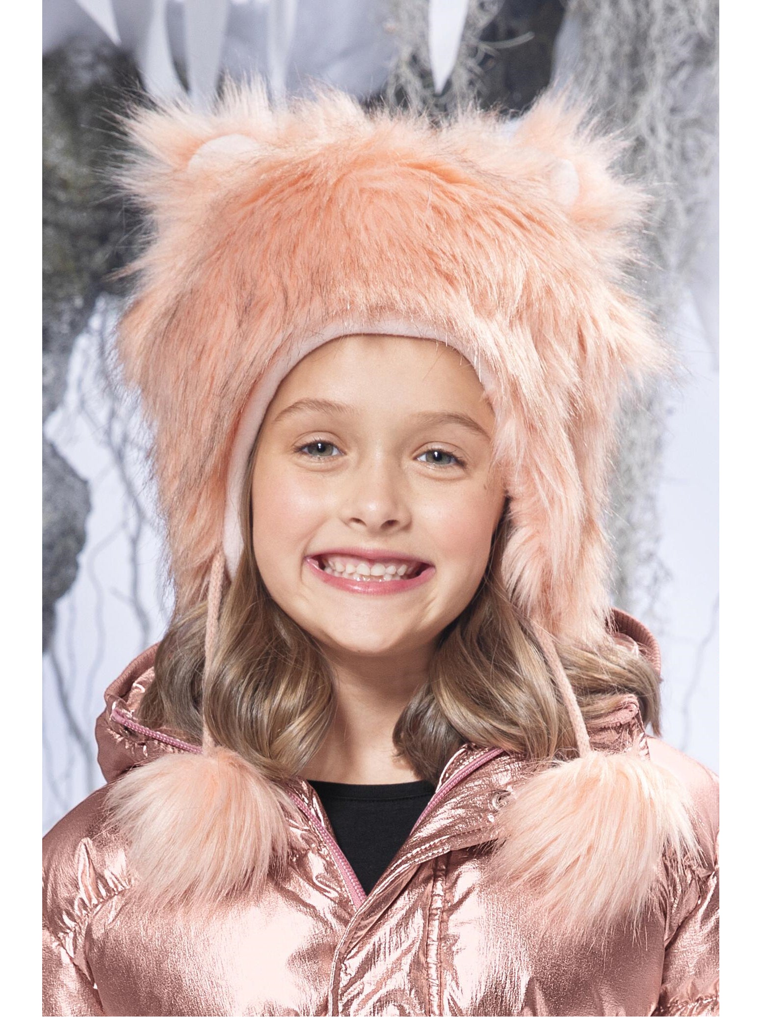 girls fur hat