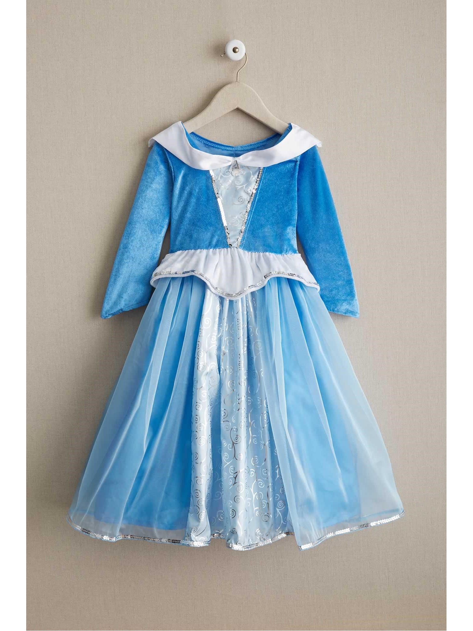 blue sleeping beauty dress