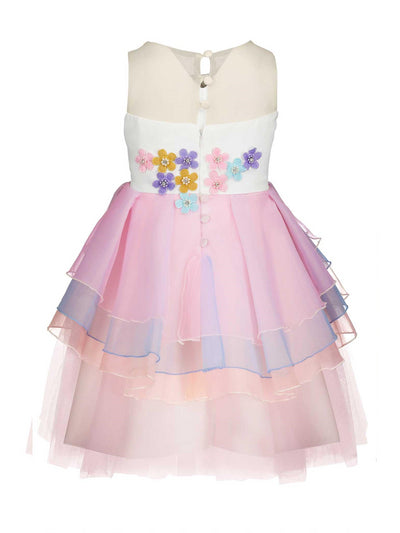 unicorn girls party dress