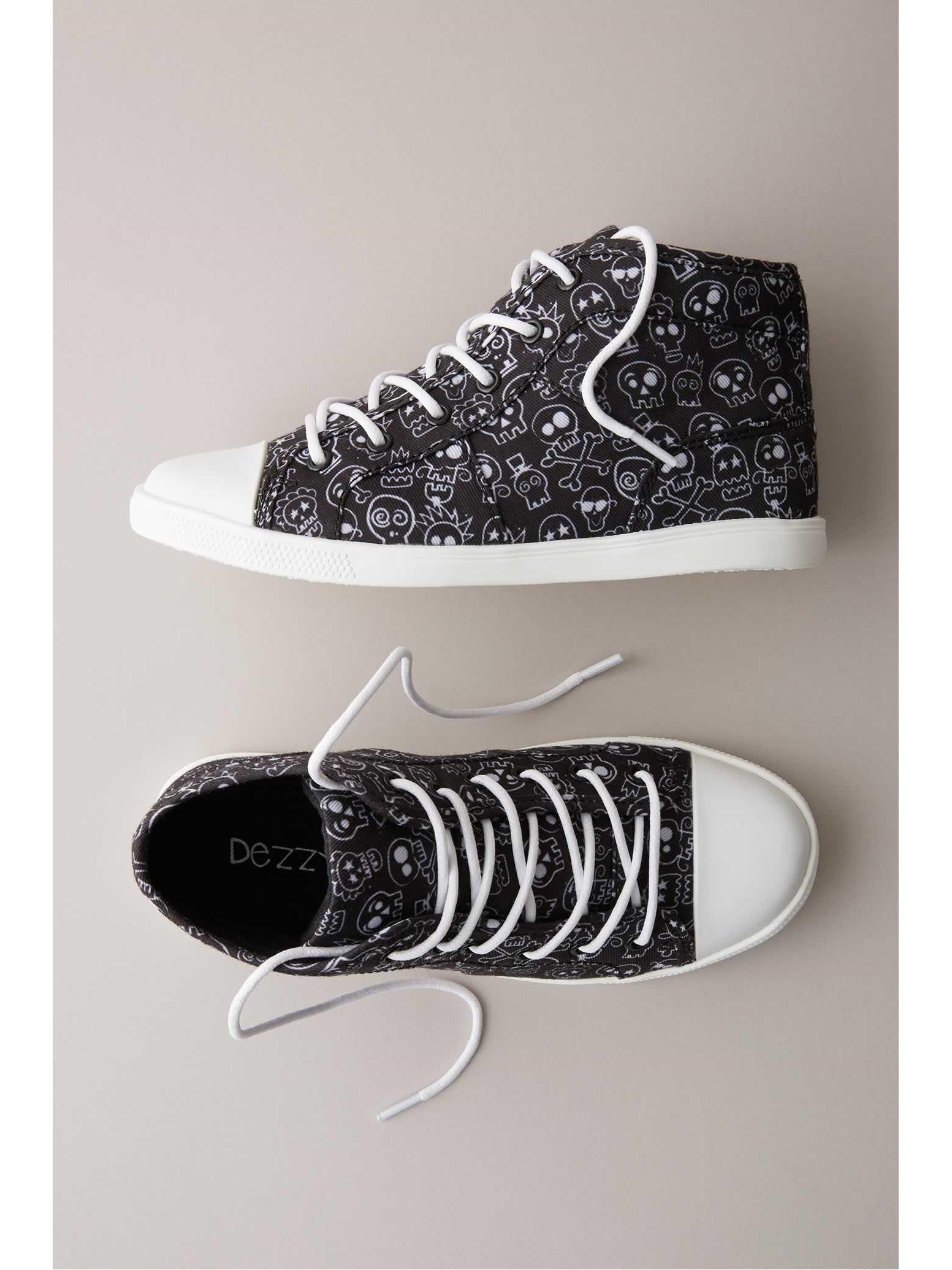 skull high tops