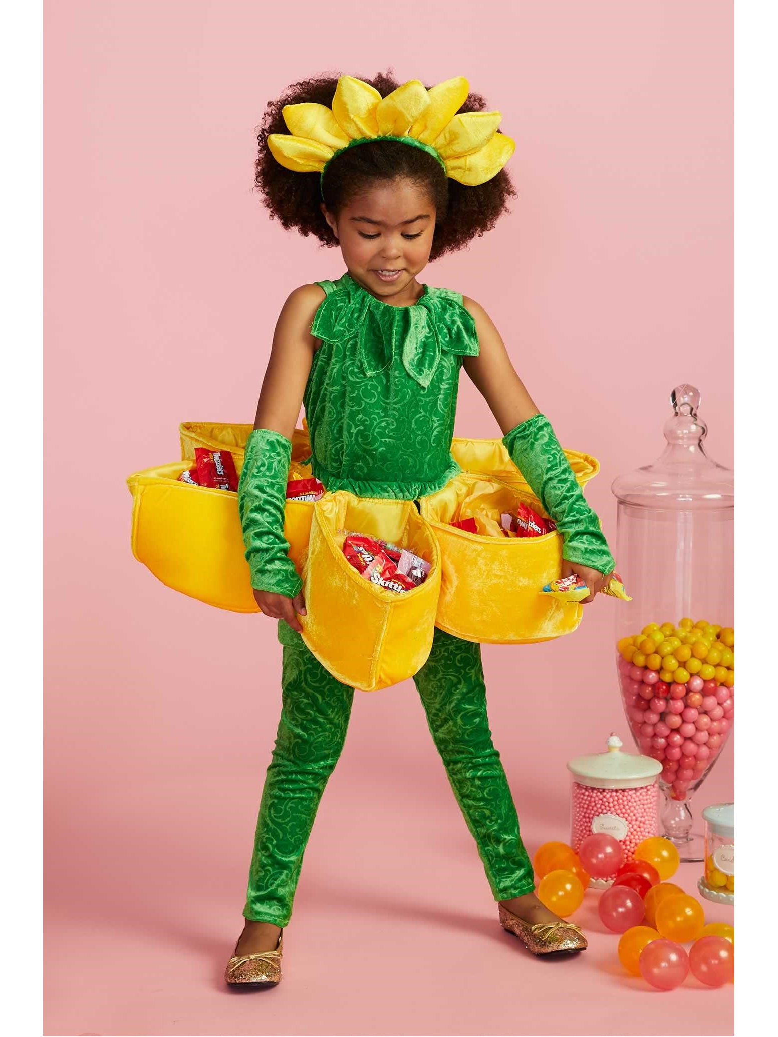 sunflower girl costume