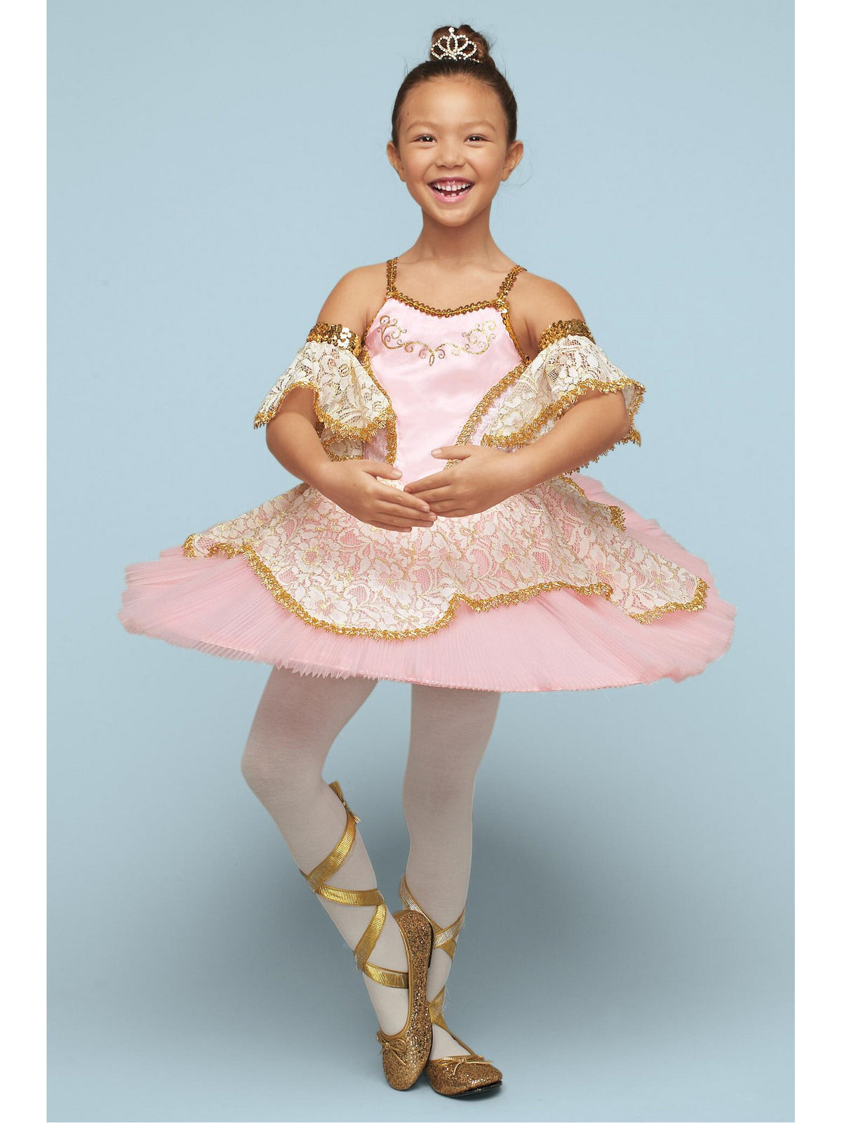 Pink Prima Ballerina Costume For Girls Chasing Fireflies