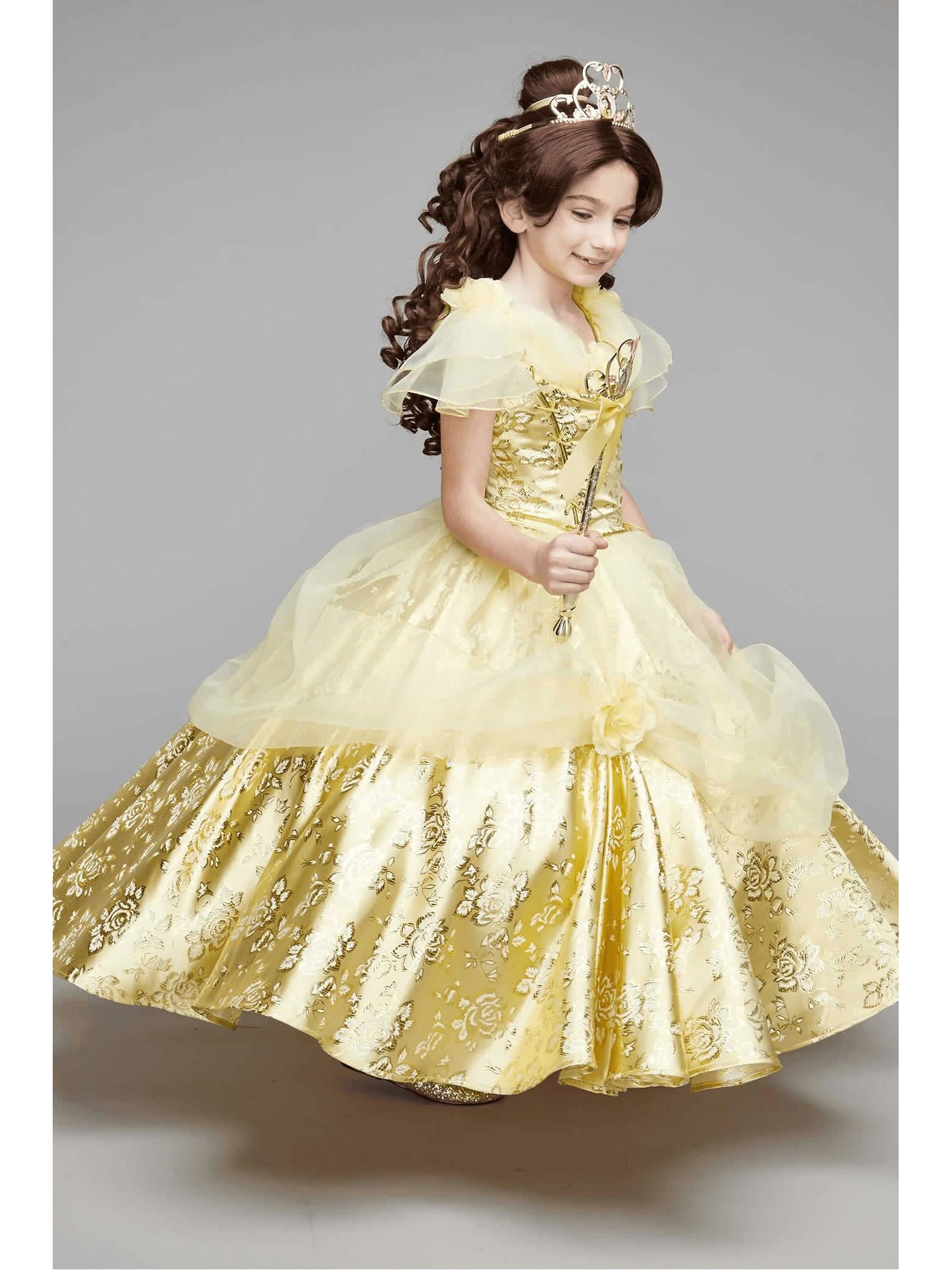 belle costume for girl