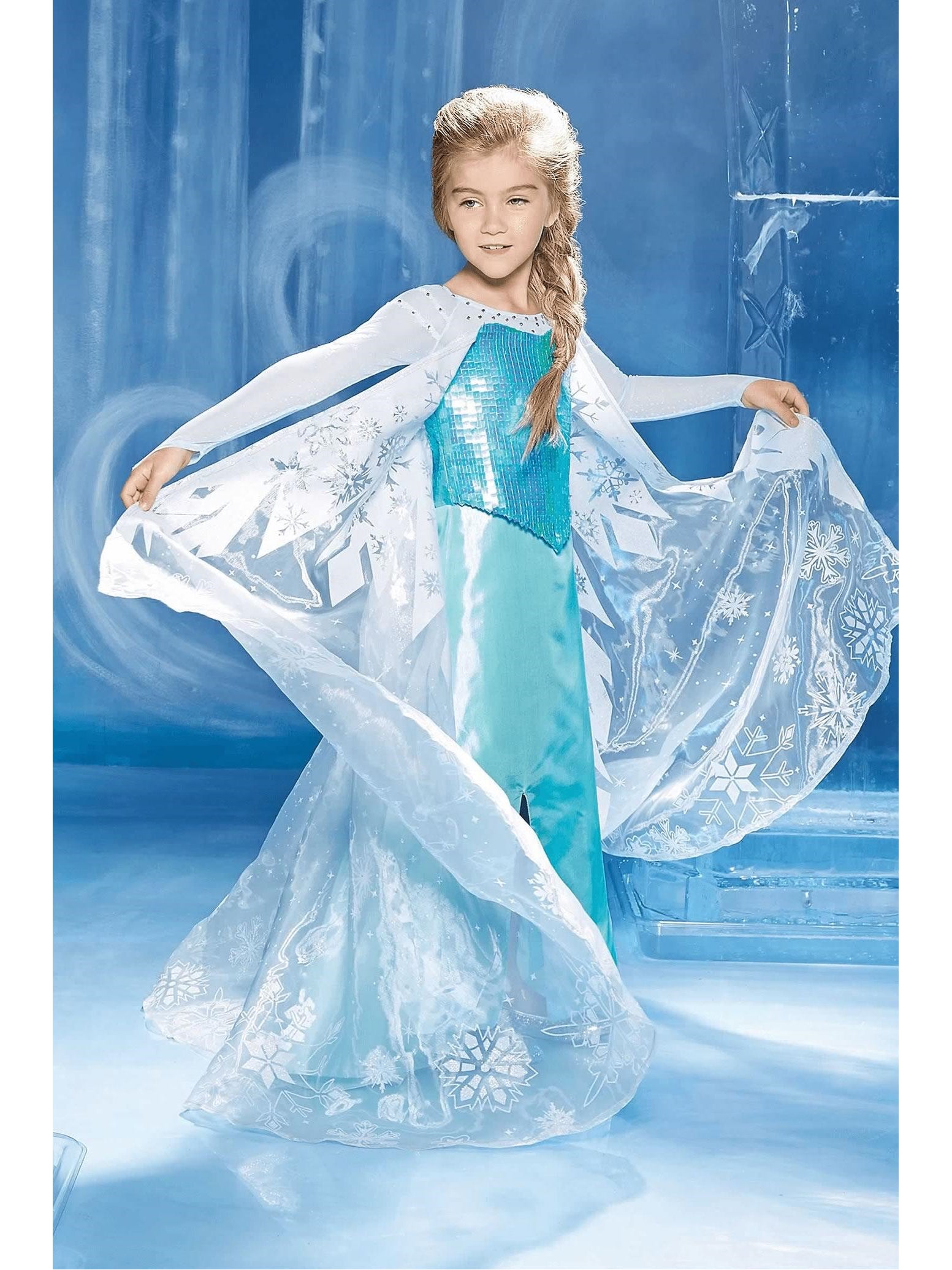 The Ultimate Collection Elsa Costume For Girls Chasing Fireflies