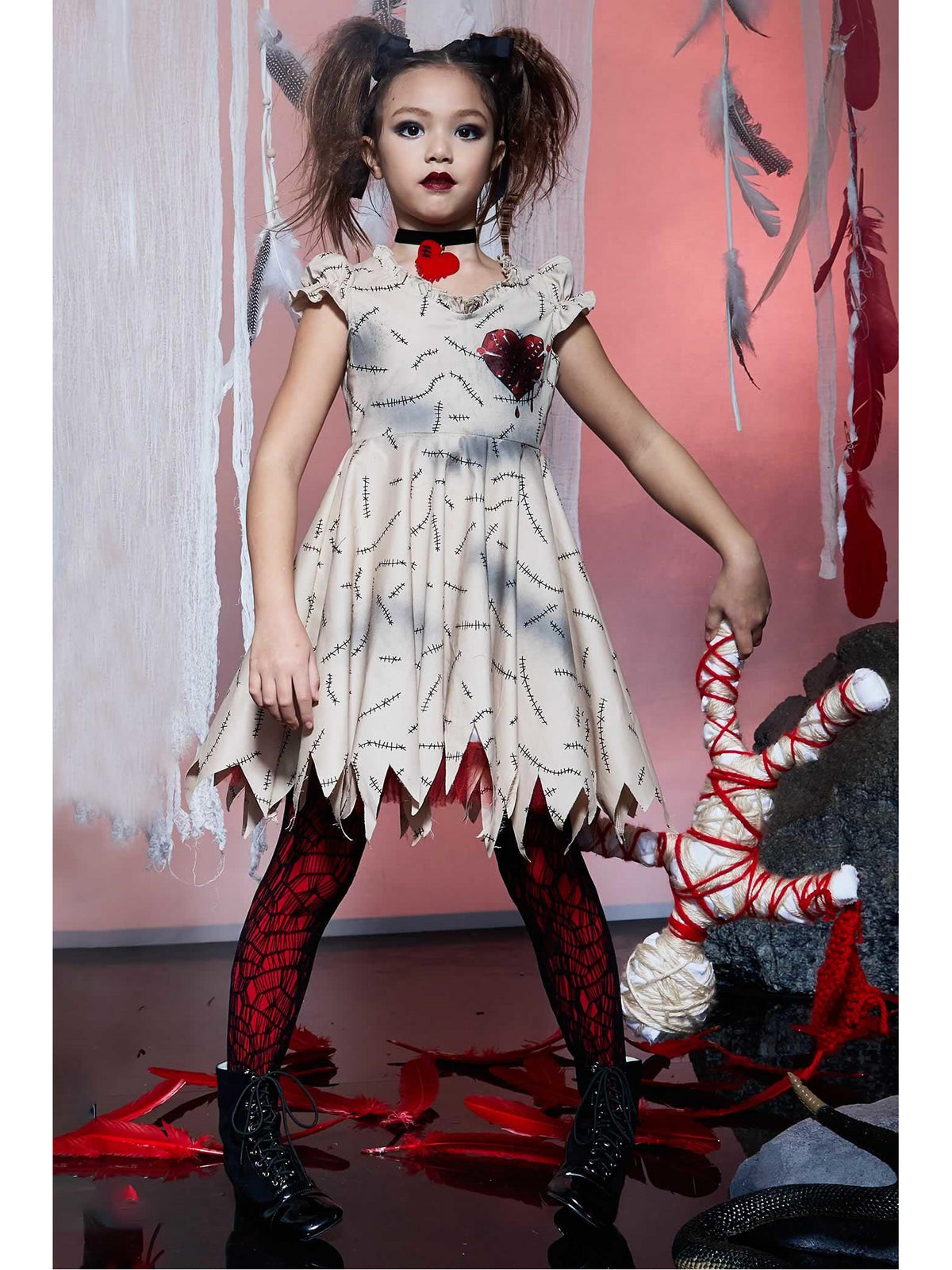 Voodoo Doll Costume for Girls - Chasing Fireflies