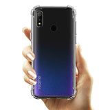 YOFO Combo for Realme 3 Transparent Back Cover + Matte Screen Guard with Free OTG Adapter