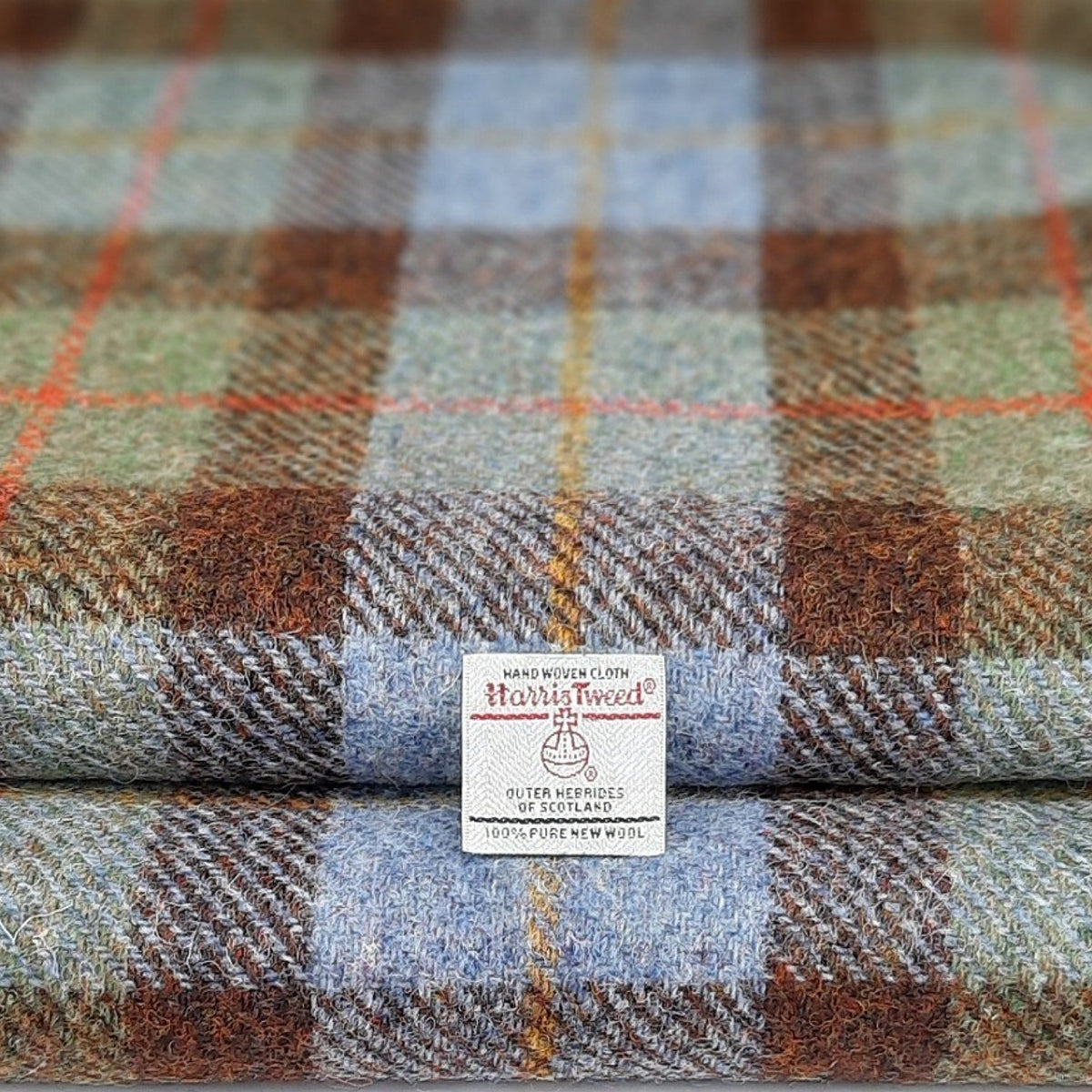 Macleod Tartan Harris Tweed Fabric Harris Tweed Scotland 