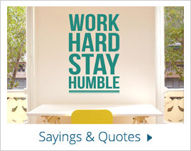 sayings and quotes Wall Stickers