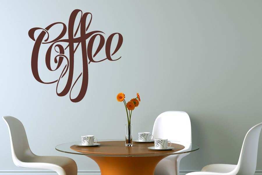 Coffee Wall Stickers | CUT IT OUT Wall Stickers