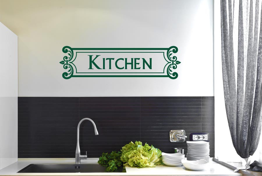 vintage kitchen wall stickers