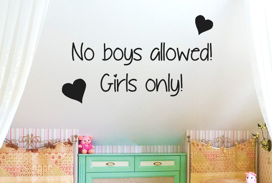 Image result for girls only no boys allowed