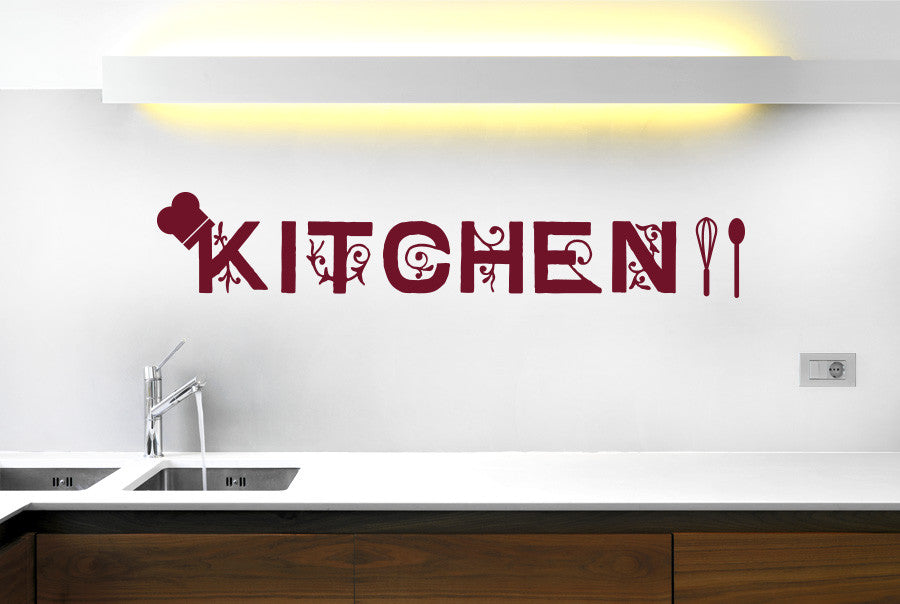 Kitchen Wall Stickers | CUT IT OUT Wall Stickers