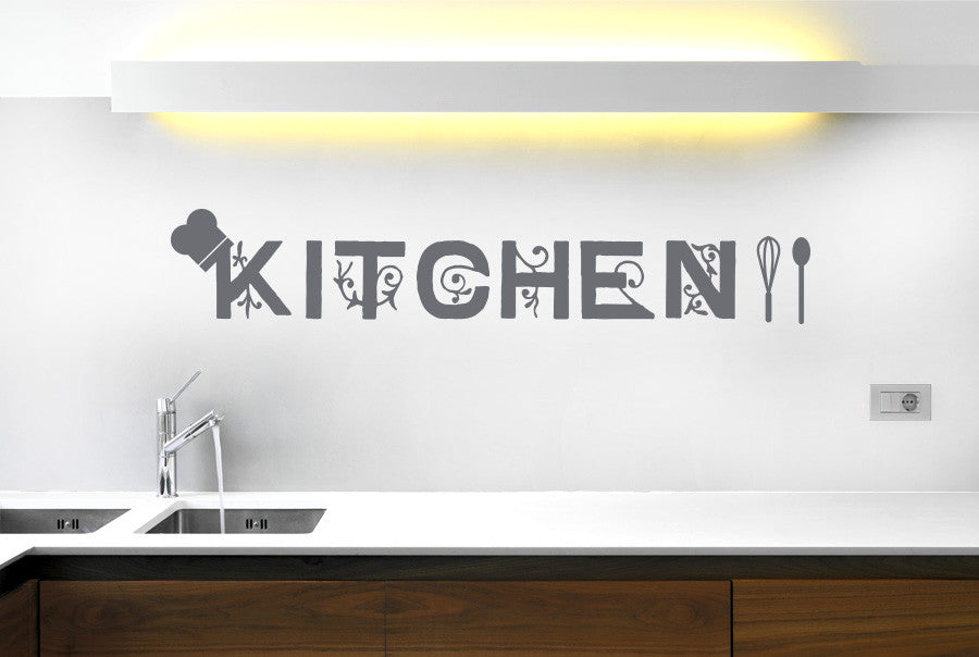 Kitchen Wall Stickers | CUT IT OUT Wall Stickers