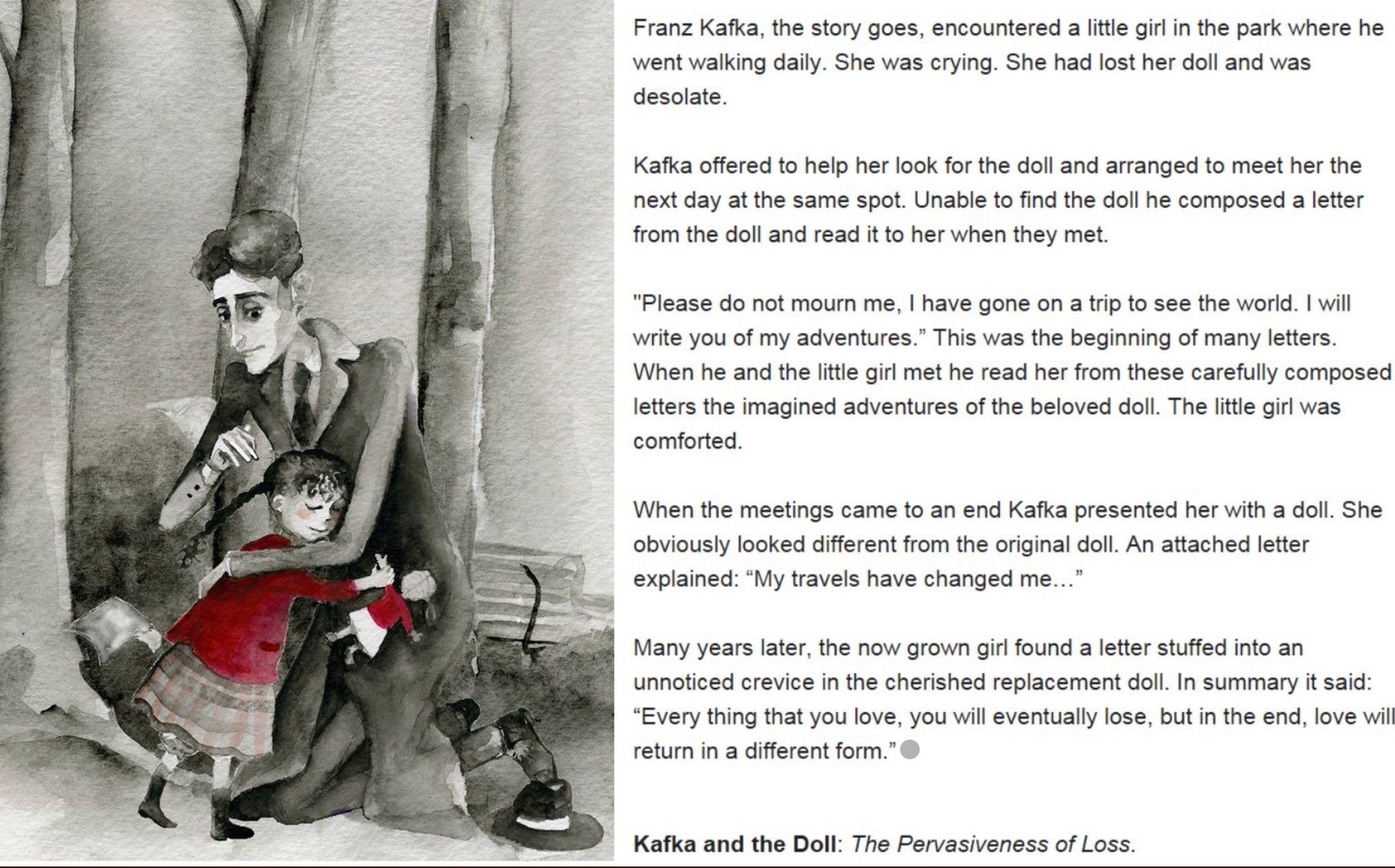 Kafka and the child