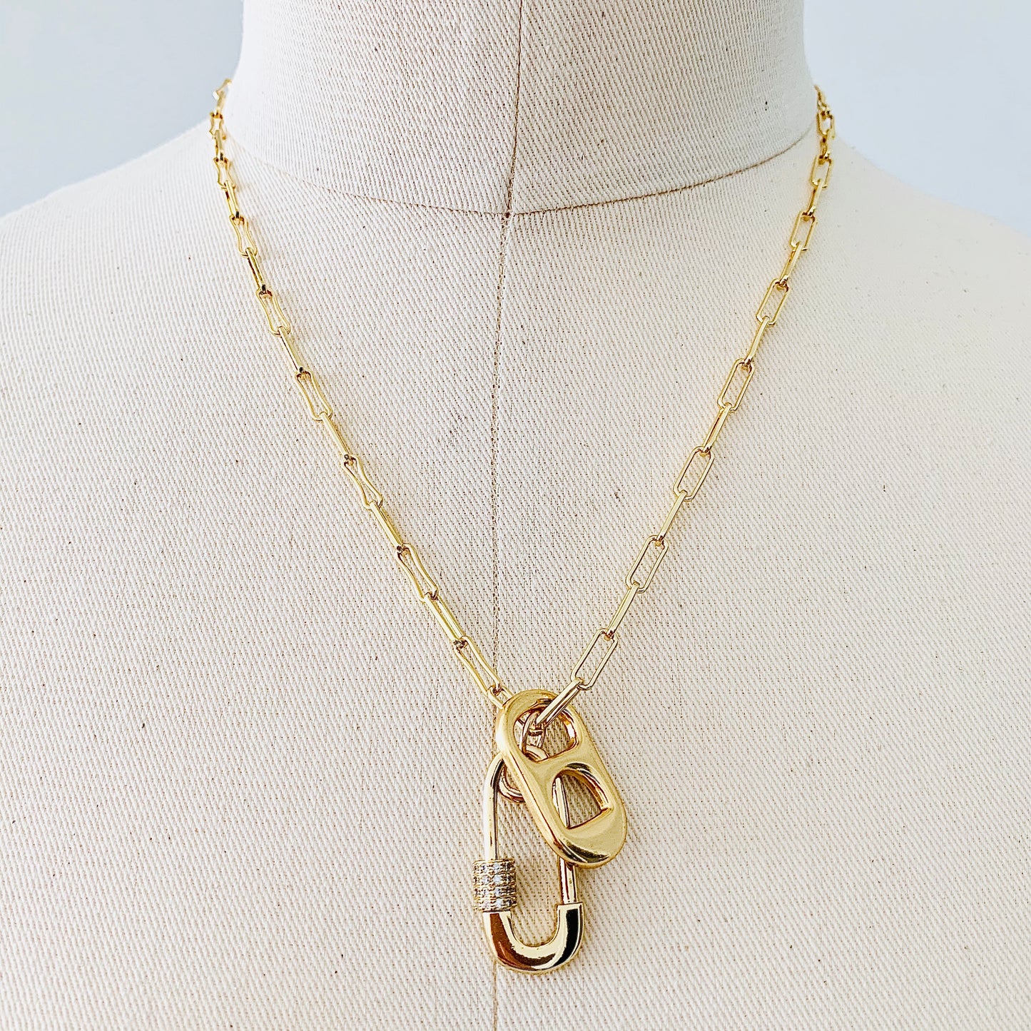 14k Gold Filled Chain Necklace Set