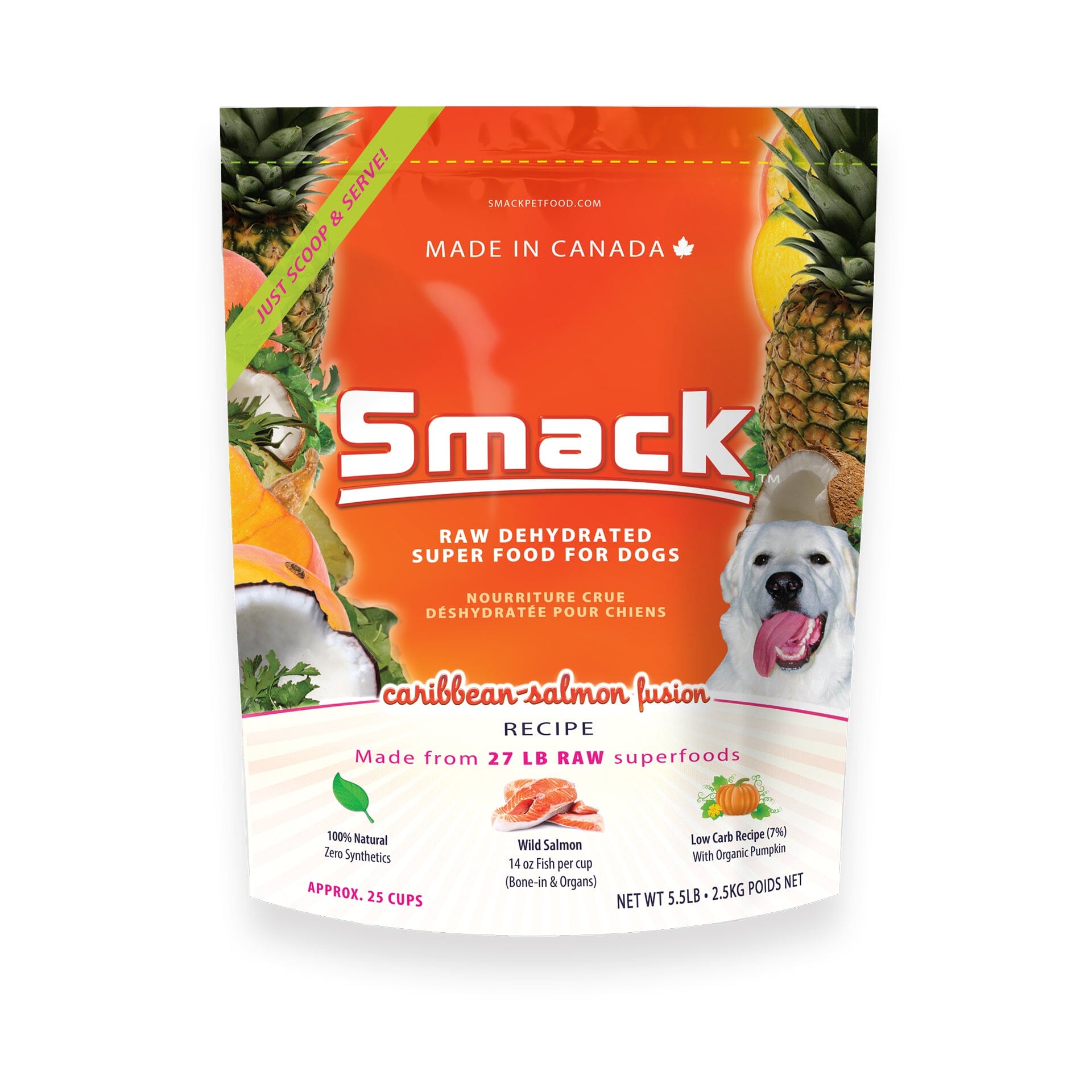 Caribbean-Salmon Fusion (DOG) - Smack Pet Food product image