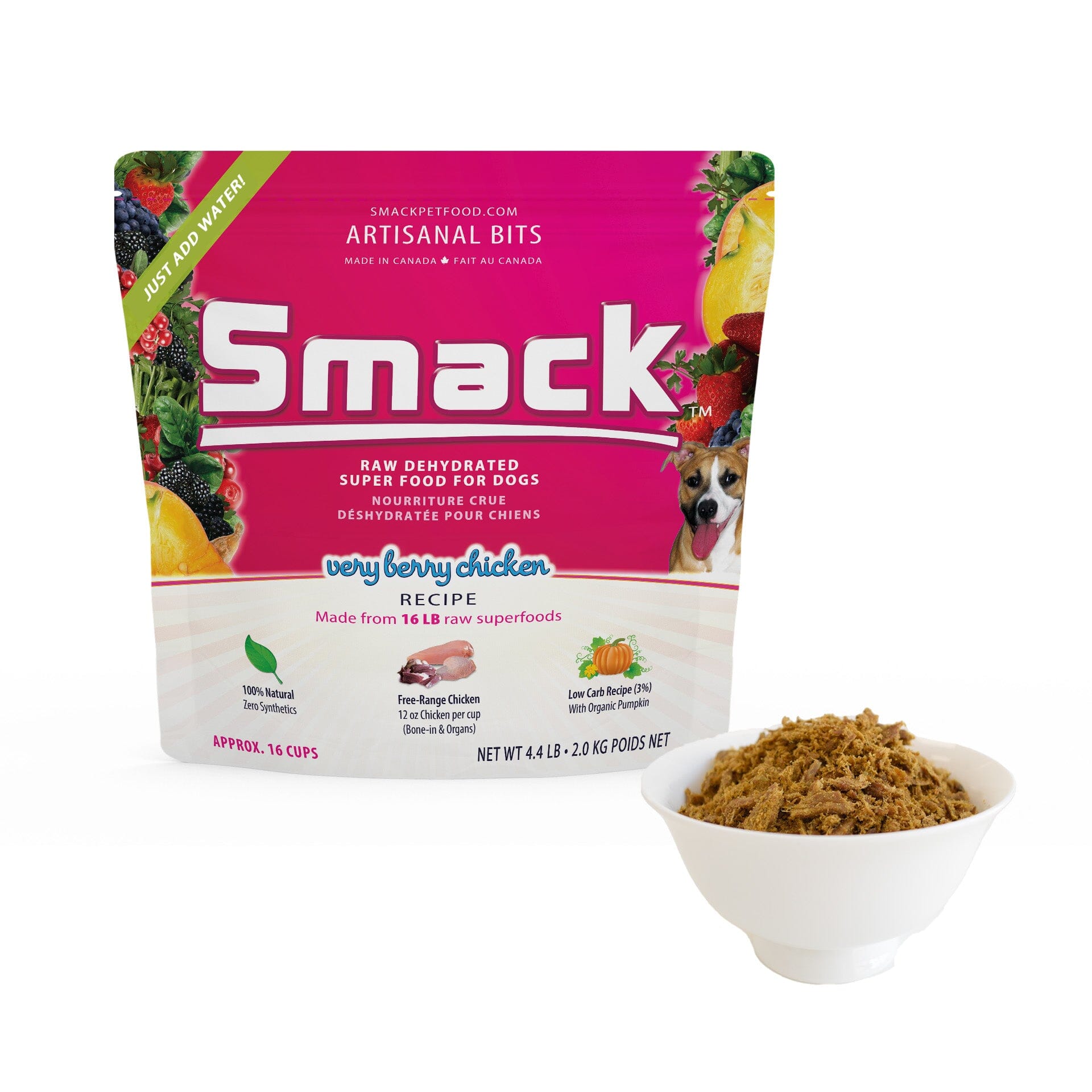 Very Berry Chicken | ARTISANAL BITS (DOG) - Smack Pet Food product image