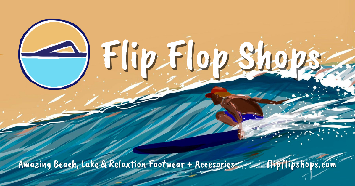 Flip flop wave black, Make your own item
