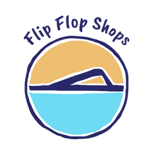 flip flops with hook logo