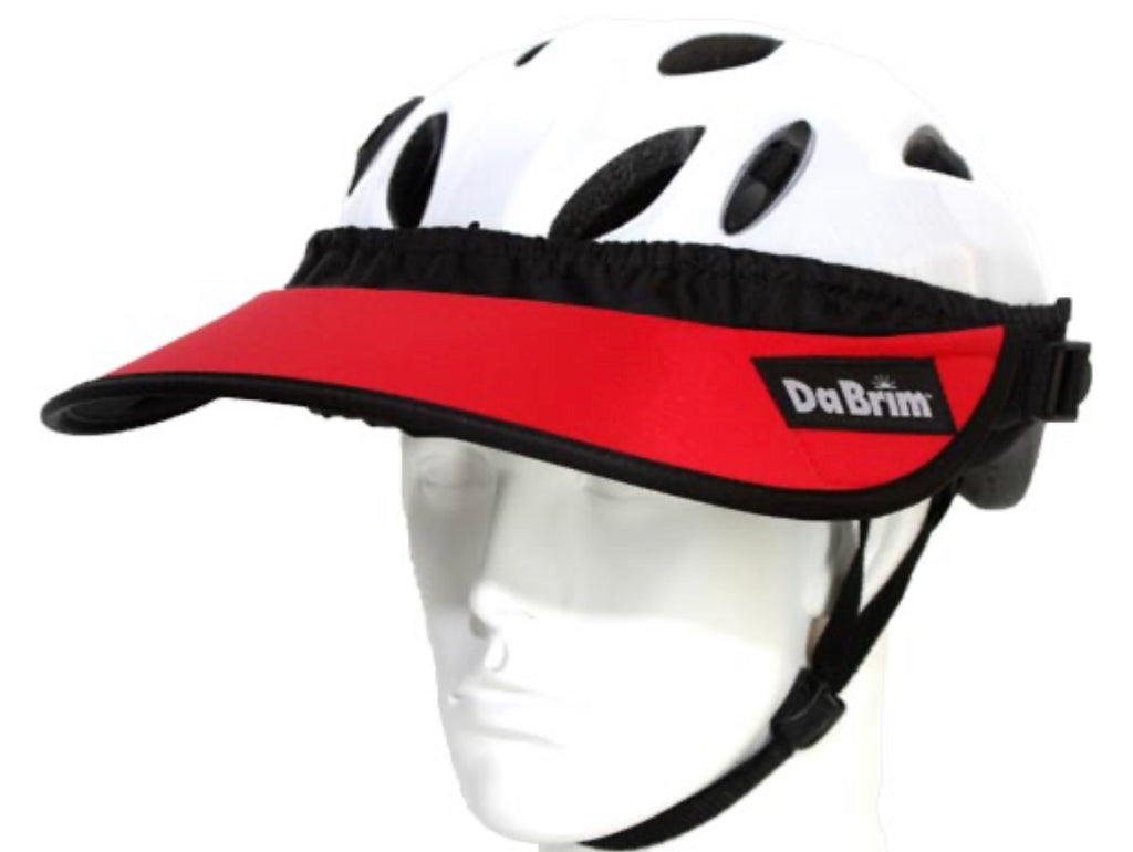 cycling helmet brim