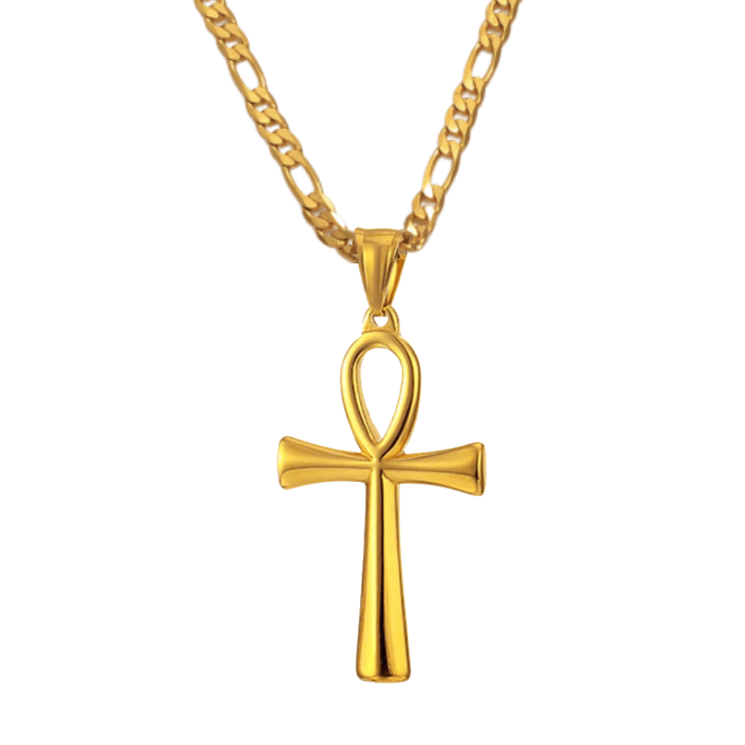 Nile Key (Ankh) Necklace - 18K Gold Plated - Beauty Melanin product image