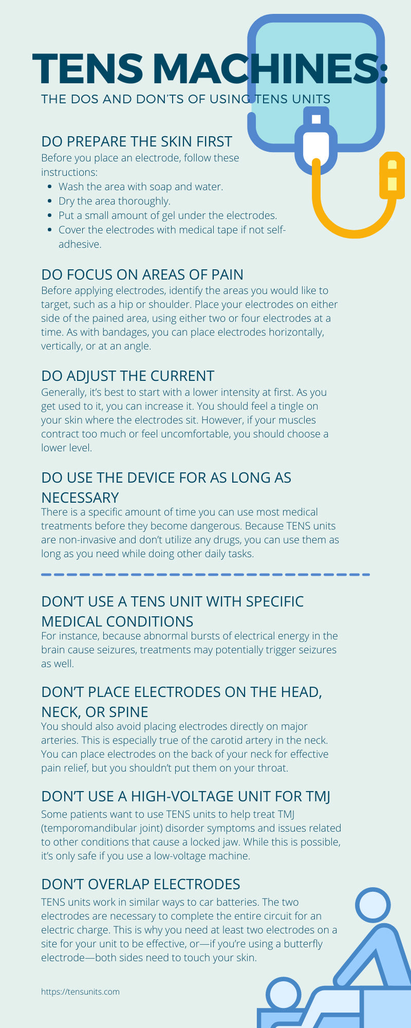 TENS Machines: The Dos and Don'ts of Using TENS Units