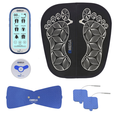 Foot pain — How to use a TENS machine